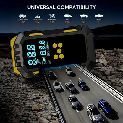 شاحن سيارات ومنفاخ إطارات ذكي 013