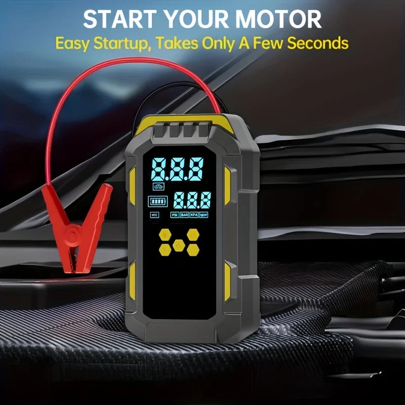 شاحن سيارات ومنفاخ إطارات ذكي 013