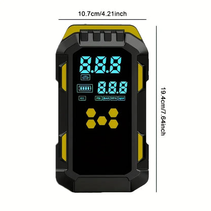 شاحن سيارات ومنفاخ إطارات ذكي 013