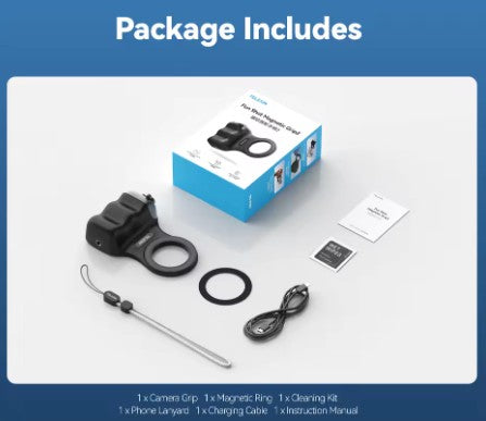 002- يد التصوير الاحترافية : ثبات وإضاءة وراحة في يدك