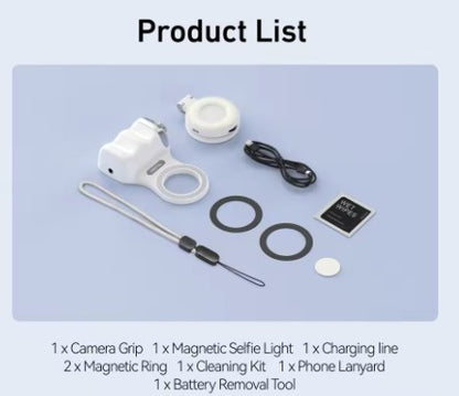 002- يد التصوير الاحترافية : ثبات وإضاءة وراحة في يدك